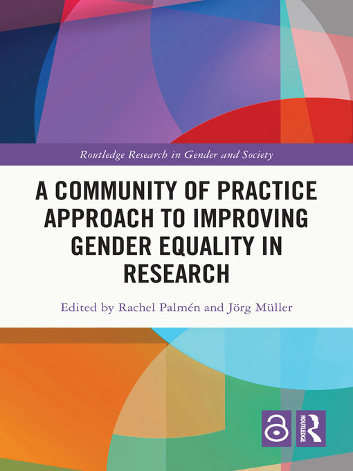 תמונה של  A Community of Practice Approach to Improving Gender Equality in Research